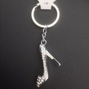 High heel key chain